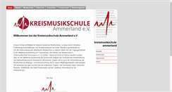 Desktop Screenshot of musikschule-ammerland.de